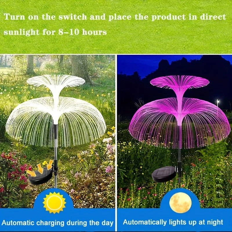 Solar Jellyfish Garden Lights