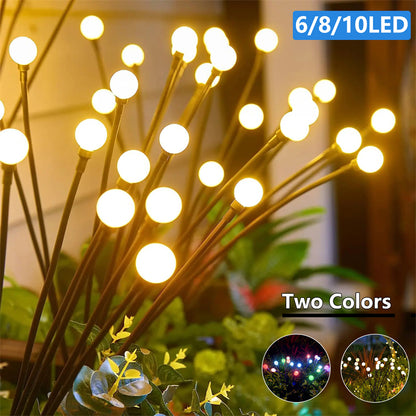 Solar Garden Lights / Solar Firefly Lights (06 Bulbs)