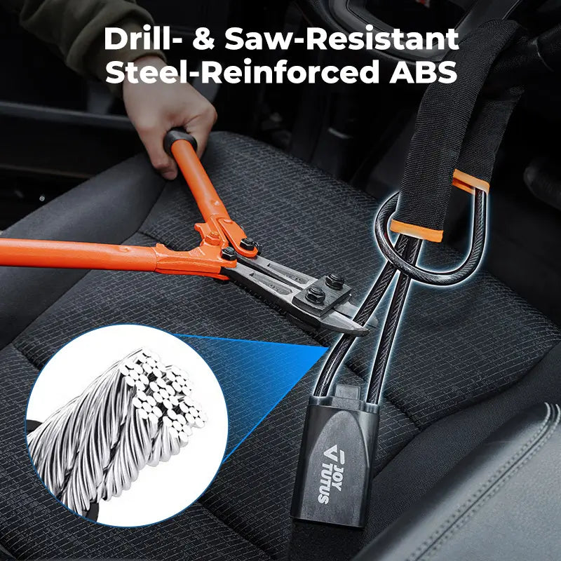 Anti-Theft  Steering Wheel Lock Seat Belt