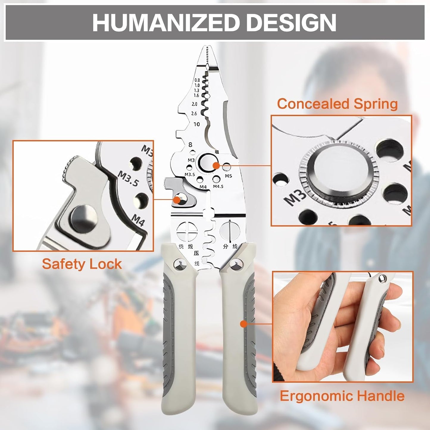 Professional Electrical Wire Stripper