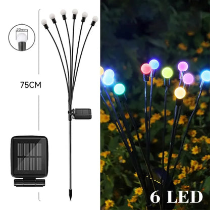 Solar Garden Lights / Solar Firefly Lights (06 Bulbs)
