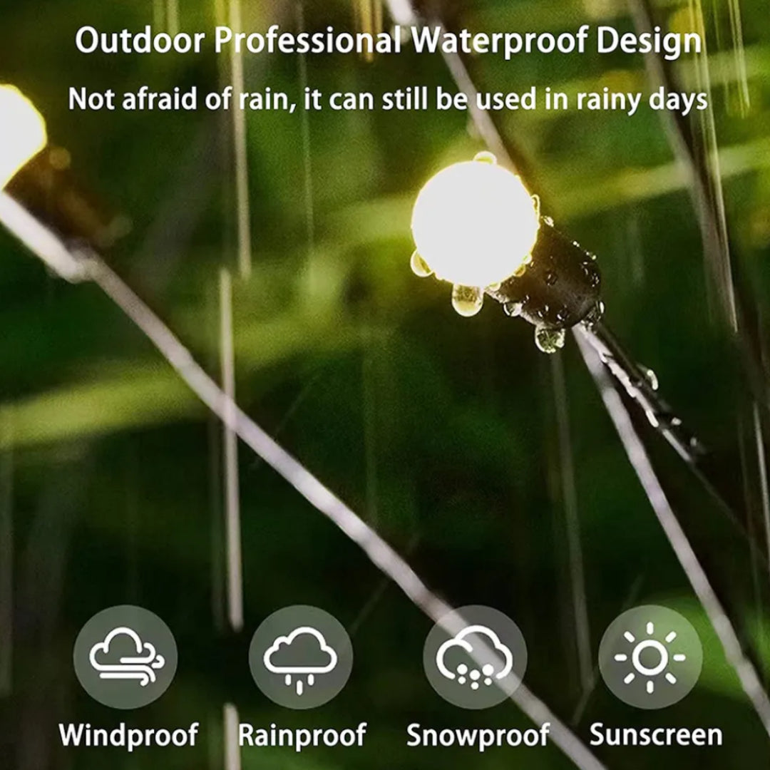 Solar Garden Lights / Solar Firefly Lights (06 Bulbs)