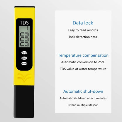 TDS Meter – Digital Water Quality Tester Pen