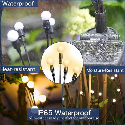 Solar Garden Lights / Solar Firefly Lights (06 Bulbs)