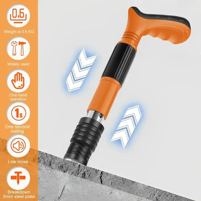 Powerful Air Nailer Gun with Free Nails