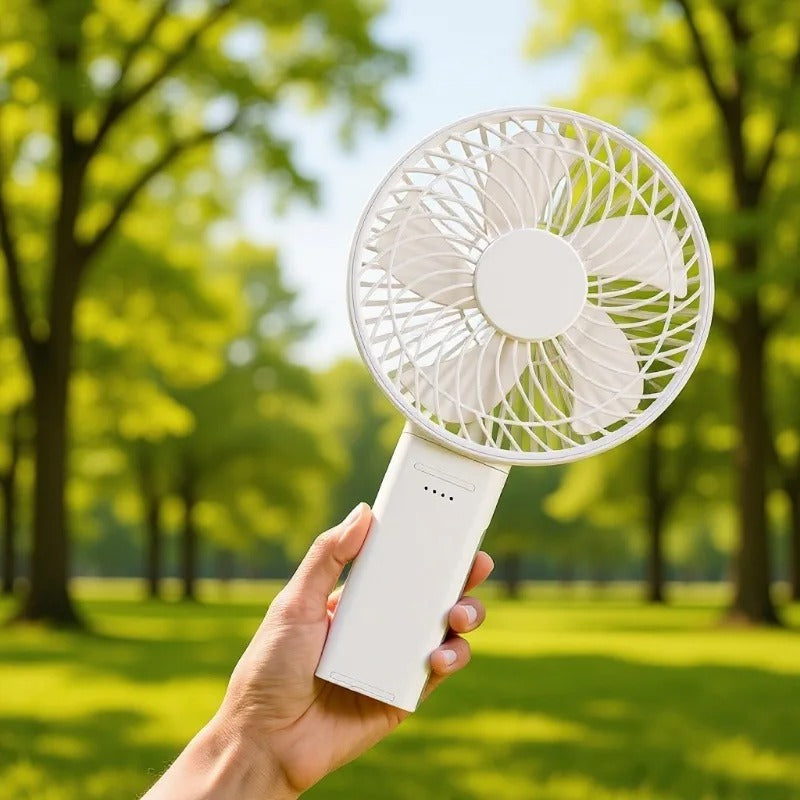 Foldable Solar Panel Portable USB Fan