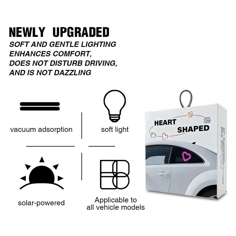 Heart Shaped Ambient Light (Pack of 2)