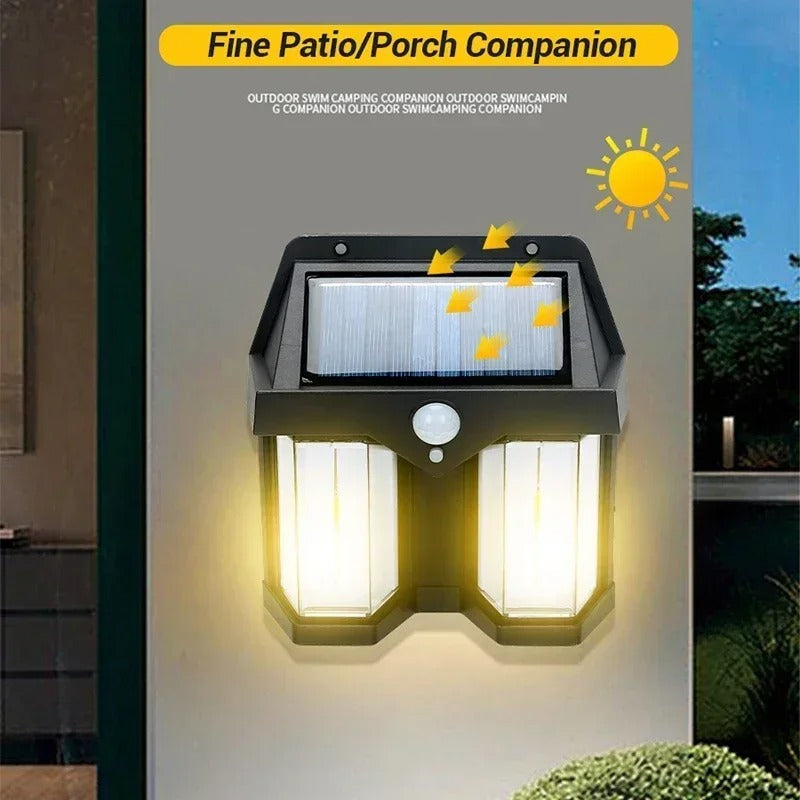 Dual Solar Motion Sensor Light