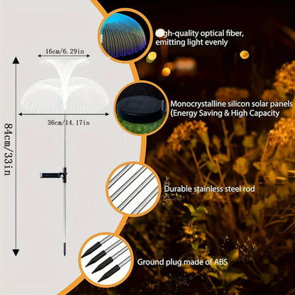 Solar Jellyfish Garden Lights