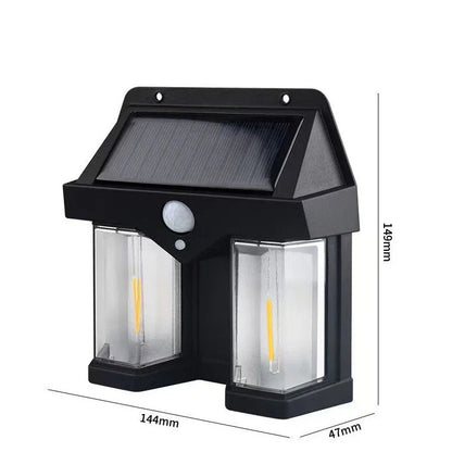 Dual Solar Motion Sensor Light