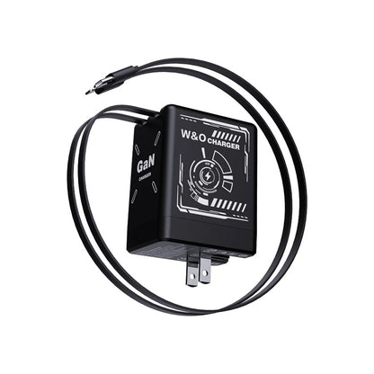 GaN Charger 2-in-1 gan Compatible with 120W Retractable Charger