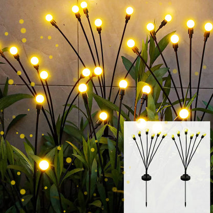 Solar Garden Lights / Solar Firefly Lights (06 Bulbs)